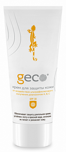 Крем защитный GECO™ от УФ излучения 100мл, 1510V